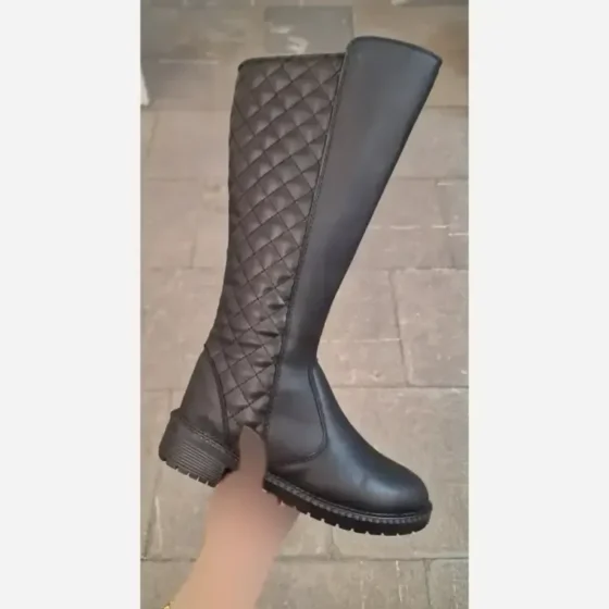 بوت بلند زنانه راحت و با کیفیت سایز 37 تا 40