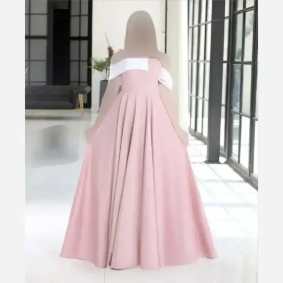 ماکسی زنانه دایانا پارچه ساتن آمریکایی سایز 36 تا 48
