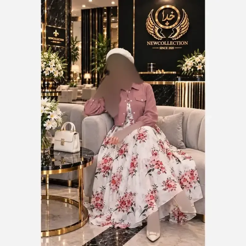 ست دیبا کت و ساحلی جنس زیره بوگاتی و رویه صوفیا فری سایز 38 تا 46 - تصویر 4