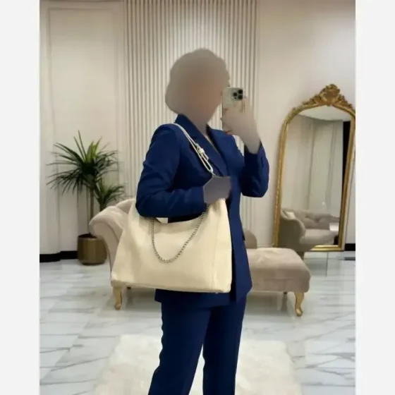 کیف راگو زنجیری شرانگ وارداتی رنگبندی متنوع سایز 36 در 20