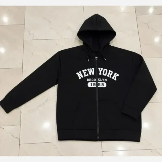 سویشرت new york داخل کرکی فری سایز