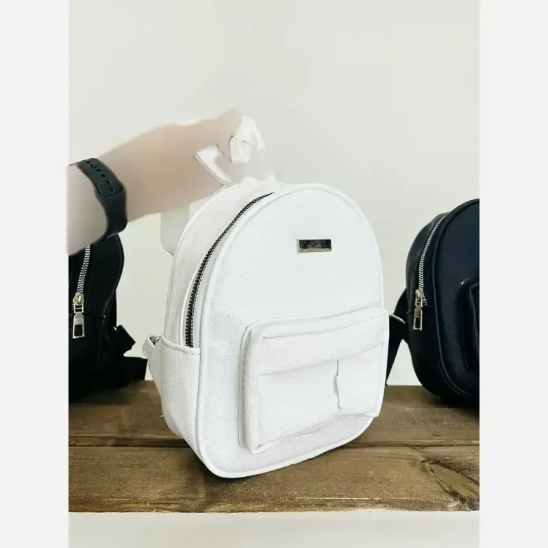 کوله پشتی مینی مال کندی وارداتی رنگ بندی متنوع سایز 23 در 18 - تصویر 2